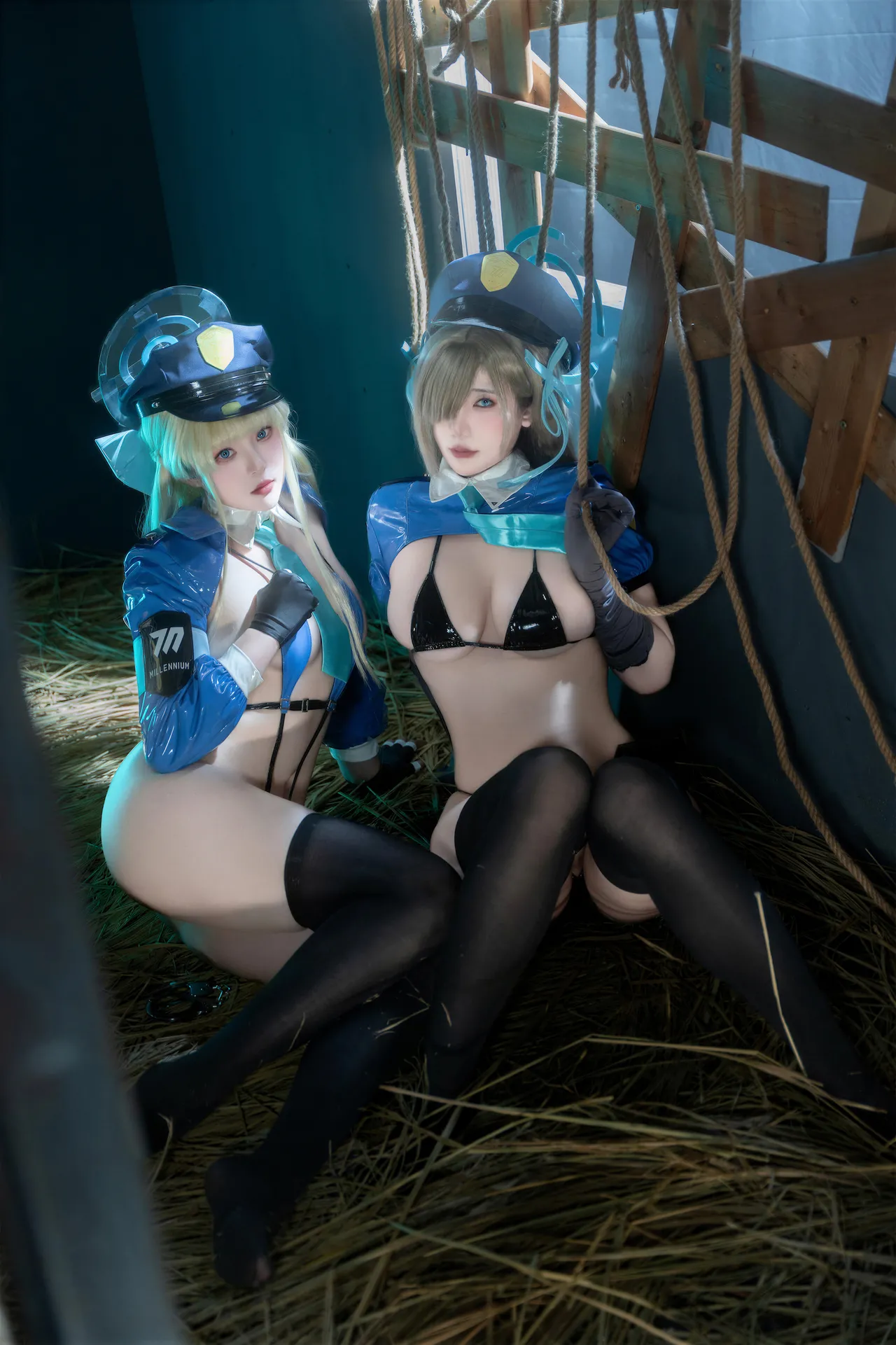 Natsuko夏夏子 & 星澜是澜澜叫澜妹呀 - 飞鸟马时 & 一之濑明日奈 (蔚蓝档案)-erohere63.webp